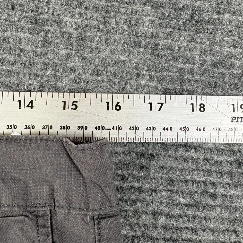 Patagonia Mens 32 Stand Up Shorts Forge Grey Organic Cotton Canvas Hiking